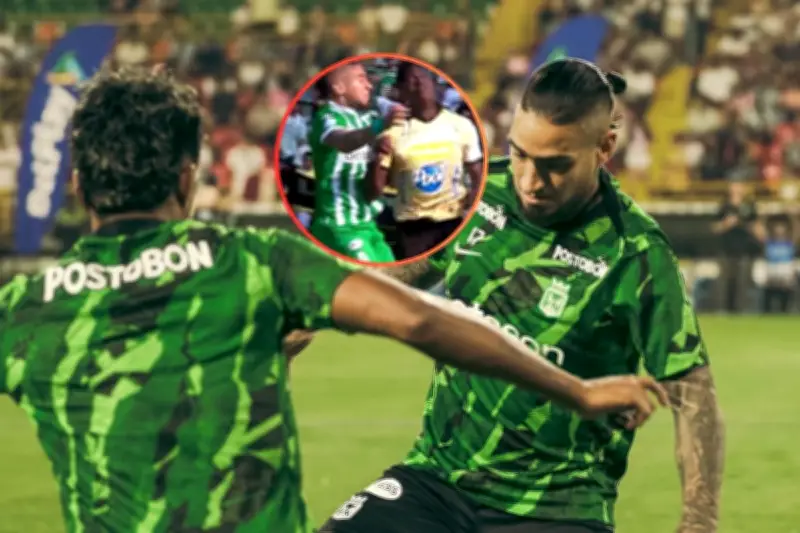 Susto en el fútbol colombiano: 'Chicho' Arango sufre fuerte golpe y sale en ambulancia