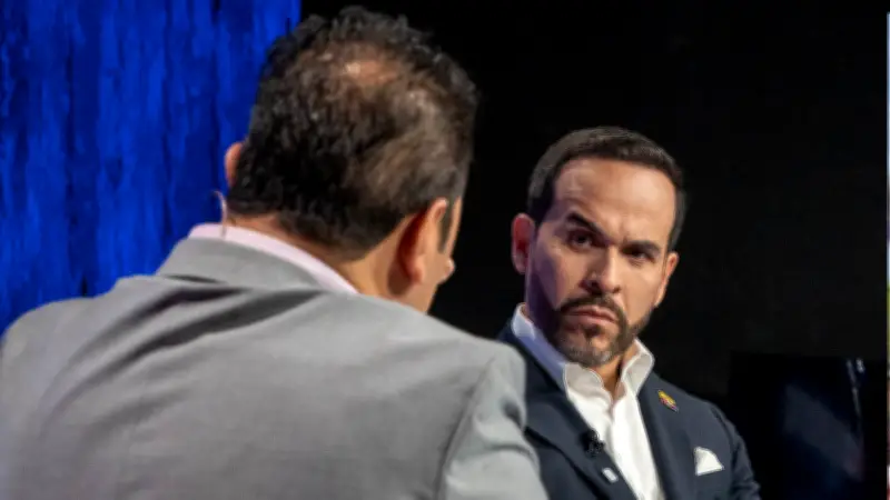 Tensa entrevista entre Melquisedec Torres y Abelardo De la Espriella por caso DMG