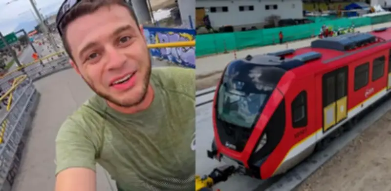 Tiktoker corre los 21.82 km de la Primera Línea del Metro de Bogotá en menos de 2 horas
