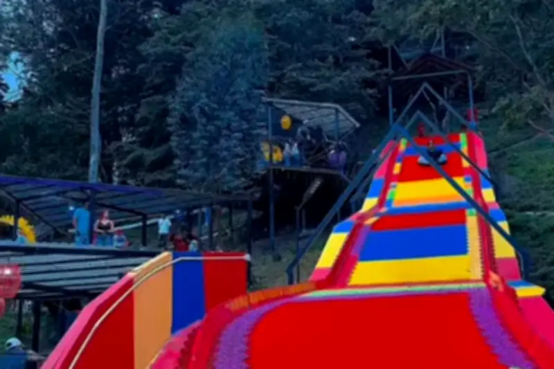 Tobogán mortal en Chinácota: videos muestran angustia de mujer antes de impacto fatal