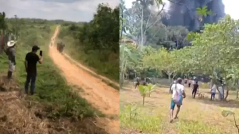 Tragedia aérea en Putumayo: Avión Hércules de la Fuerza Aérea se accidenta en Puerto Leguízamo