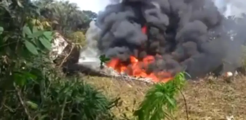 Tragedia aérea en Putumayo: avión militar Hércules C-130 se desploma tras despegar