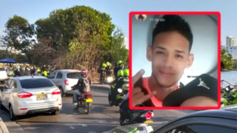 Tragedia en Cartagena: Joven venezolano es asesinado tras robo fallido en Avenida del Lago