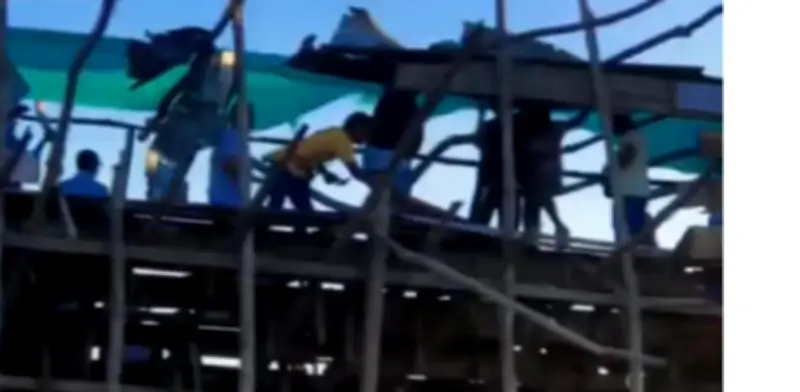 Tragedia en corralejas de Campo de la Cruz: colapso de palco deja decenas de heridos