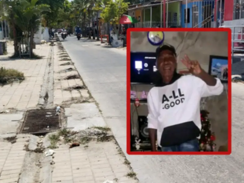 Tragedia en Olaya Herrera: Motociclistas menores arrollan y matan a herrero de 72 años