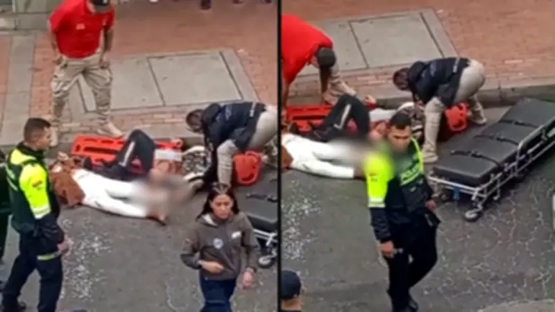 Tragedia vial en Bogotá: volqueta arrolla a dos mujeres dejando una muerta y una herida