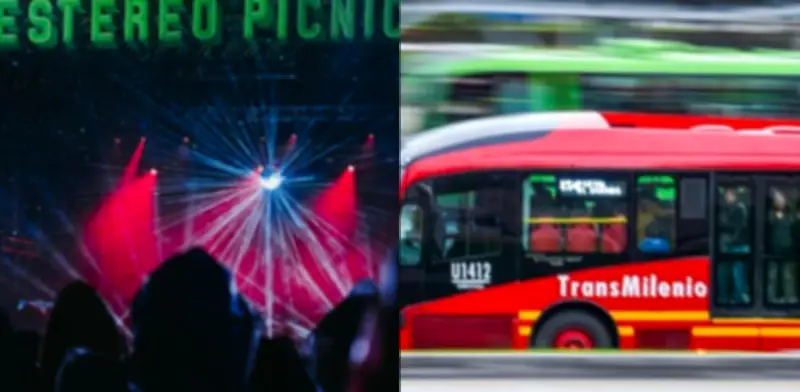 TransMilenio activa plan especial de rutas para el Festival Estéreo Picnic 2026 en Bogotá
