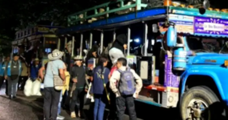 Tras 48 horas de protesta, 500 indígenas abandonan La Alpujarra tras acuerdo con Gobernación de Antioquia