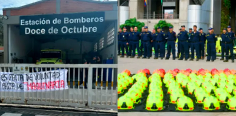 Tras protesta, Alcaldía de Medellín entrega nueva dotación a Bomberos con inversión millonaria