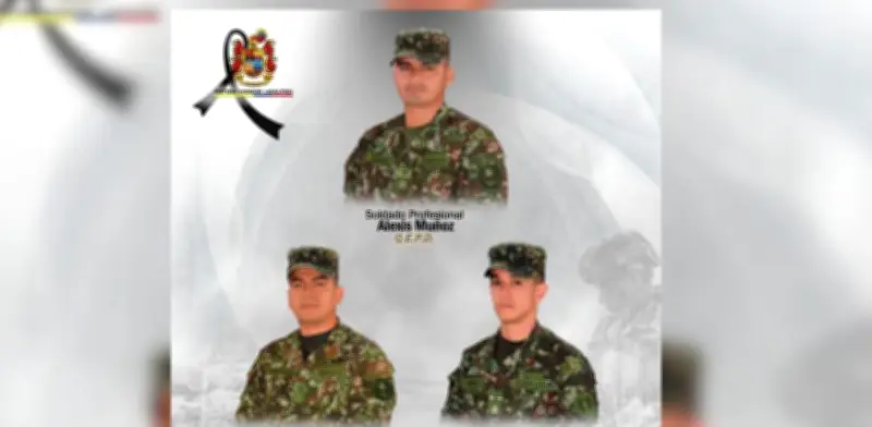 Tres soldados del Ejército asesinados en ataque de disidencias de 'Mordisco' en Caquetá