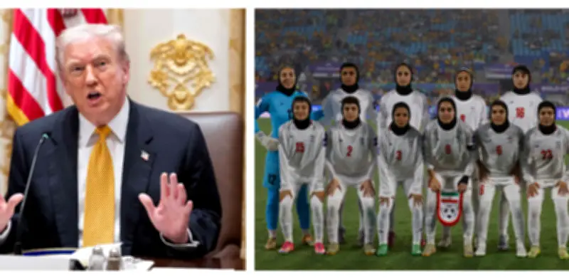 Trump exige asilo en Australia para futbolistas iraníes y advierte sobre riesgo mortal