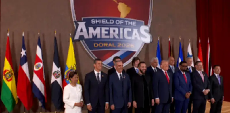 Trump lidera coalición militar contra narcotráfico en cumbre 'Escudo de las Américas' con 12 mandatarios latinoamericanos