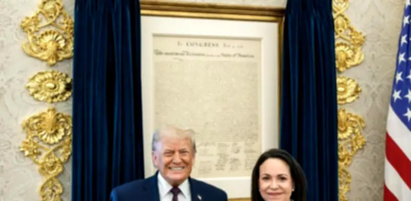 Trump y Machado mantienen segunda reunión secreta en la Casa Blanca sobre transición venezolana