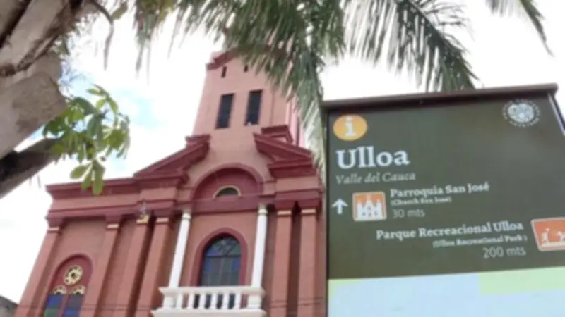 Ulloa transforma una calle en atractivo turístico con aves pintadas y túnel de sombrillas