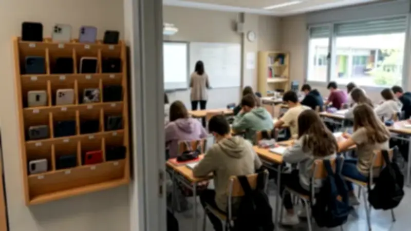 Unesco revela que el 58% de los países ya restringen celulares en escuelas