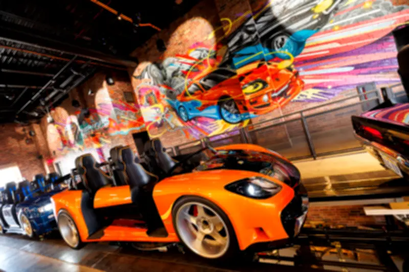 Universal Studios Hollywood revela los cuatro autos icónicos de su nueva montaña rusa Fast & Furious