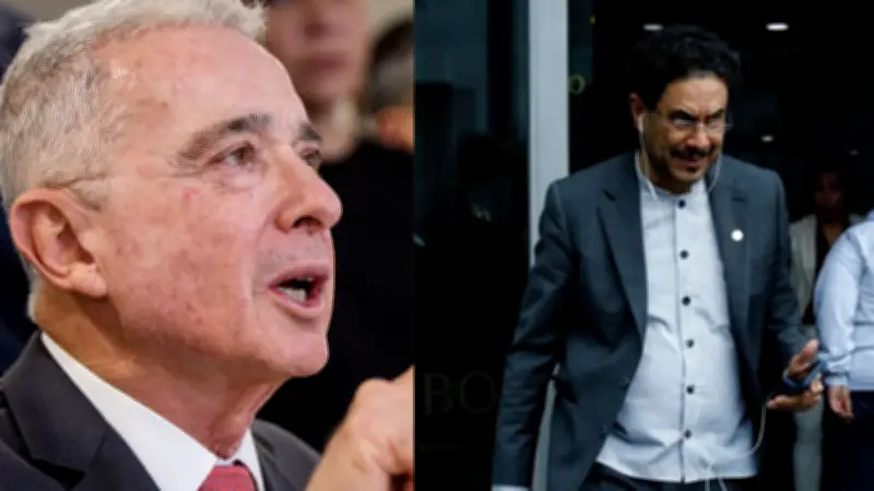 Uribe califica a Iván Cepeda como 'peligro para Colombia' y lo vincula a Segunda Marquetalia