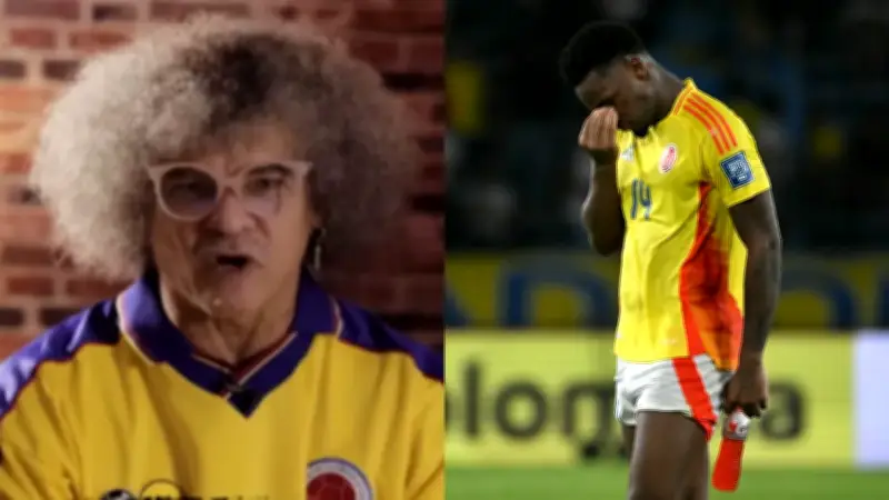 Valderrama critica a Jhon Jader Durán por su salida de la Selección Colombia