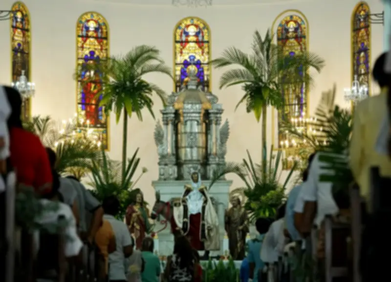Valle del Cauca vive un Domingo de Ramos con alta participación de fieles en iglesias y procesiones