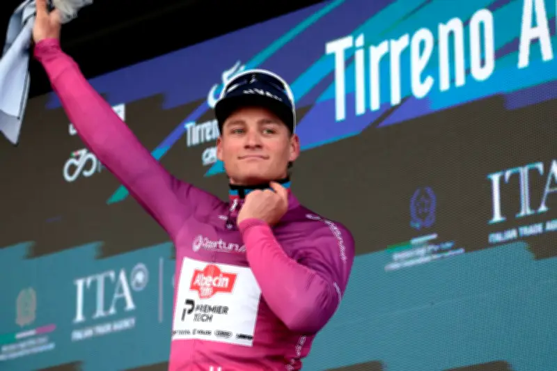 Van der Poel gana vibrante etapa 4 de Tirreno-Adriático; Buitrago es el mejor colombiano