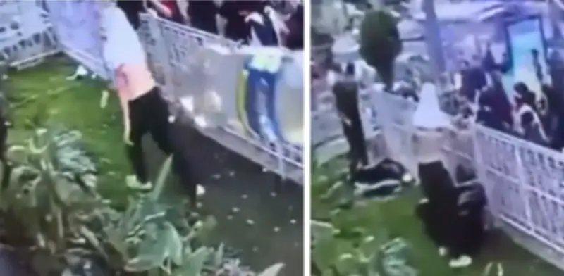 Vandalizan sede de campaña de Abelardo de la Espriella durante marcha del Día de la Mujer en Bucaramanga