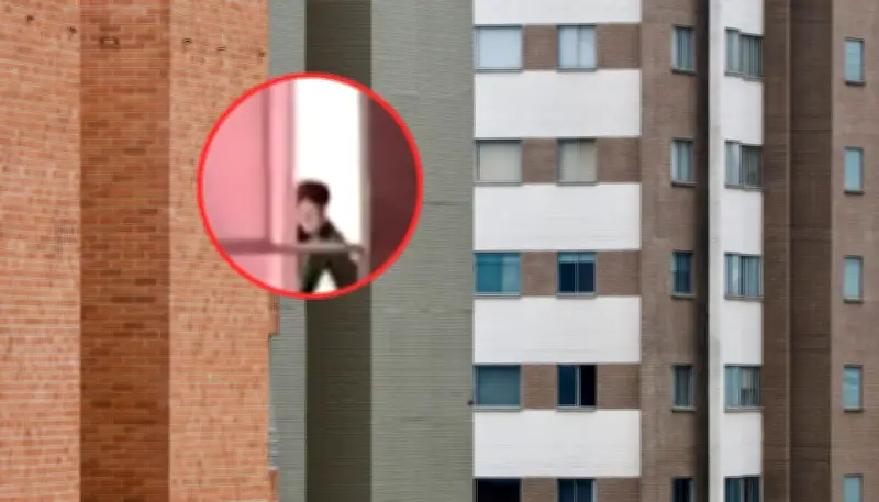 Vecino graba agresión a mujer en Fontibón: Policía captura al agresor en conjunto residencial