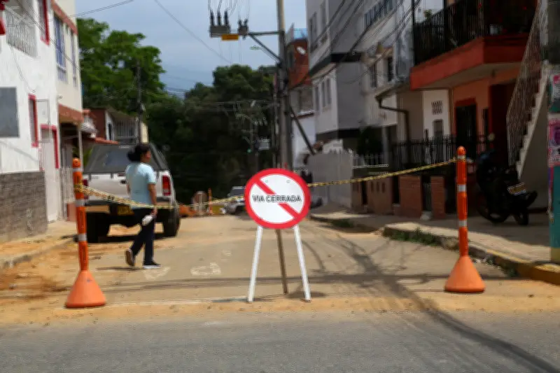 Vecinos del barrio La Joya en Bucaramanga exigen agilizar reparación de redes de servicios