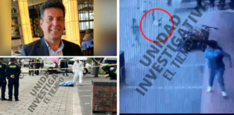 Video exclusivo revela los 45 segundos del sicariato de funcionario del Acueducto de Bogotá en Salitre