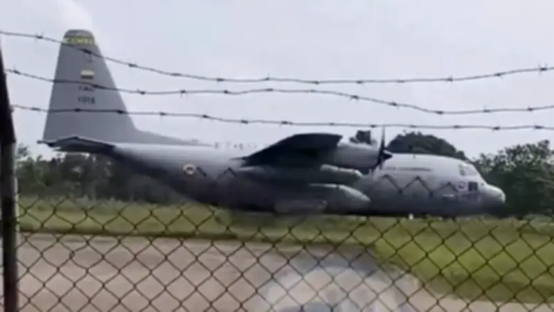 Video impactante revela momentos críticos del avión Hércules en Putumayo