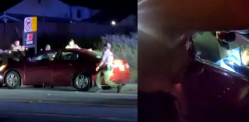 Video muestra cómo policías dispararon contra conductor que se negó a detenerse en Estados Unidos