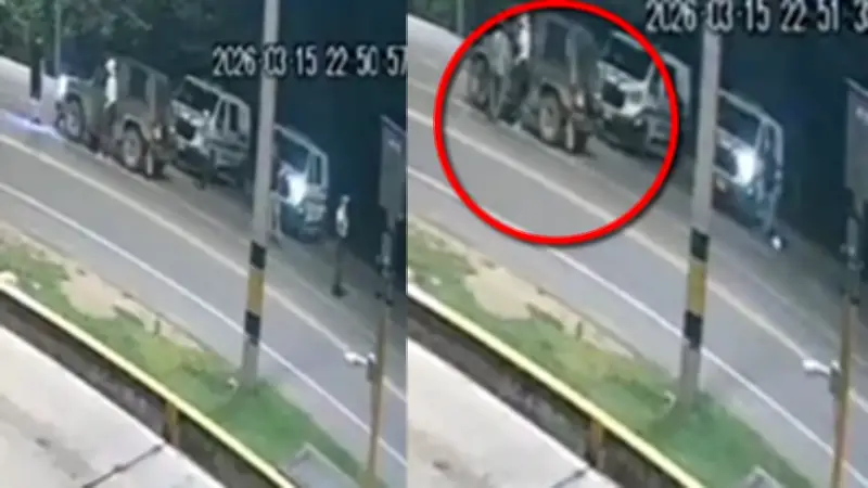 Video revela el momento del asesinato de dos policías en Guataquí, Cundinamarca