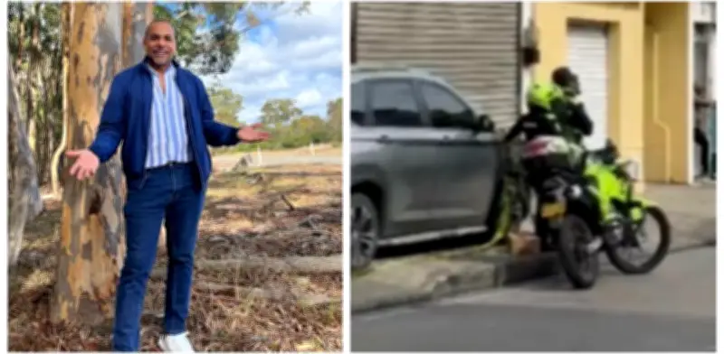 Videos de seguridad revelan ataque sicarial contra percusionista de Willy García en Cali