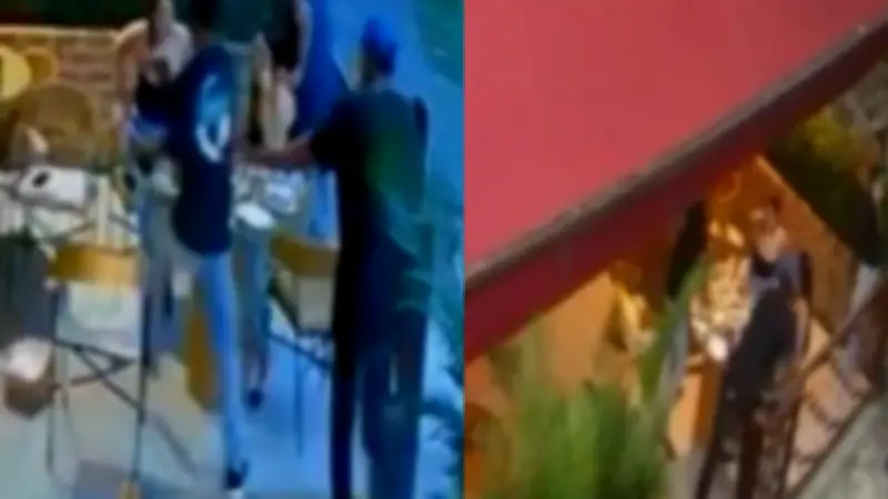 Violento atraco en restaurante del Parque del Perro de Cali captado en video