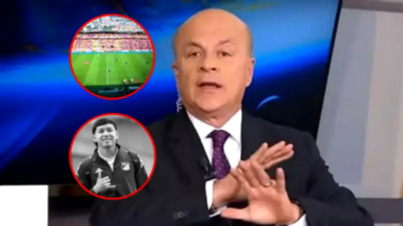 Vélez estalla por falta de respeto en homenaje a Castrillón en Santa Fe vs. Medellín