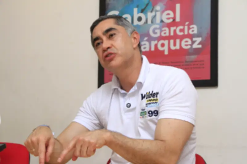 Wilder Escobar aspira al Senado en coalición de centro y critica gestión económica de Petro