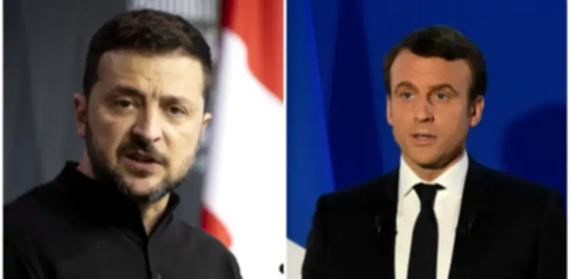 Zelenski y Macron se reúnen en París para reforzar presión sobre Rusia y discutir paz