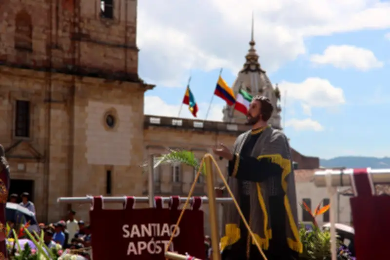 Zipaquirá renueva su centro histórico para Semana Santa con mapping y procesiones