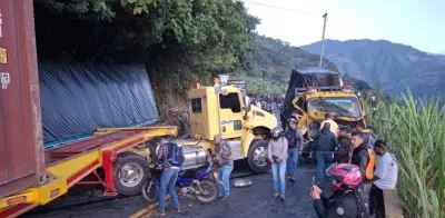 Accidente en vía Cajamarca-Ibagué causa cierre total y caos vial: Invías confirma bloqueo en Melgar