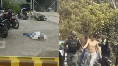Ajuste de cuentas criminal deja dos muertos y tres capturados en el norte de Medellín
