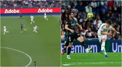 Arda Güler marca un golazo histórico desde 65 metros con el Real Madrid