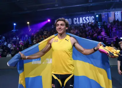 Armand Duplantis establece nuevo récord mundial de salto con pértiga con 6,31 metros
