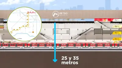 Así será la Línea 2 del Metro de Bogotá: 11 estaciones y 20 minutos desde el centro hasta Suba