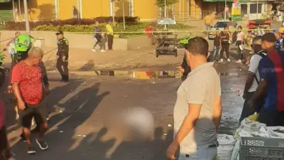 Asesinan a cobrador en plaza de mercado de Barranquilla; tenía antecedentes penales