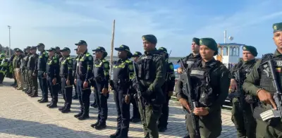 Barranquilla despliega 1.200 policías para blindar Semana Santa con controles en vías y vigilancia turística
