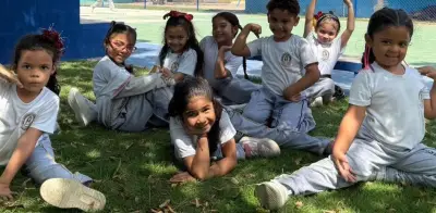 Barranquilla: estudiantes del Alexander Von Humboldt disfrutan de espacios renovados con grama del Metropolitano