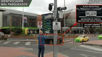 Bogotá busca solución tecnológica para acabar con el mal parqueo que afecta la movilidad