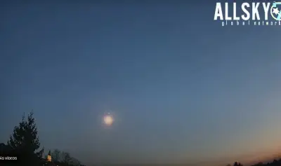 Bola de fuego ilumina cielos europeos: ESA confirma evento meteorítico de seis segundos