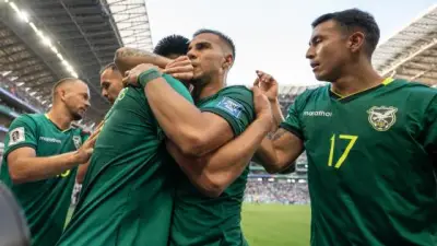 Bolivia vence a Surinam en repesca mundialista y se acerca a la clasificación