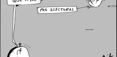 Buenos deseos para el nuevo año en las caricaturas de opinión