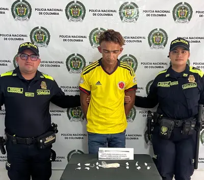 Capturan a alias 'Chucky' en Magangué con 19 anotaciones judiciales por microtráfico